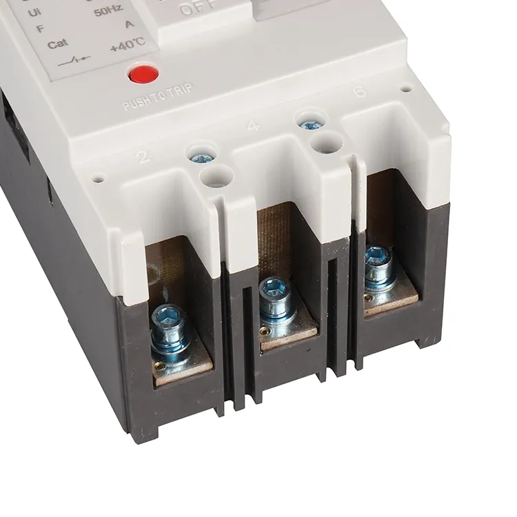 3p 100a Mccb मोल्डेड केस सर्किट ब्रेकर 400v