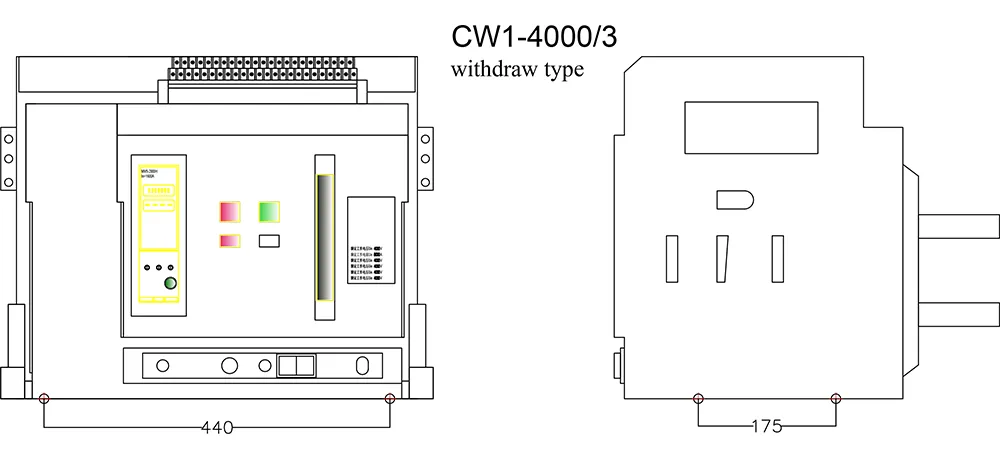4000 Amp Acb Air Break Circuit Breaker 11