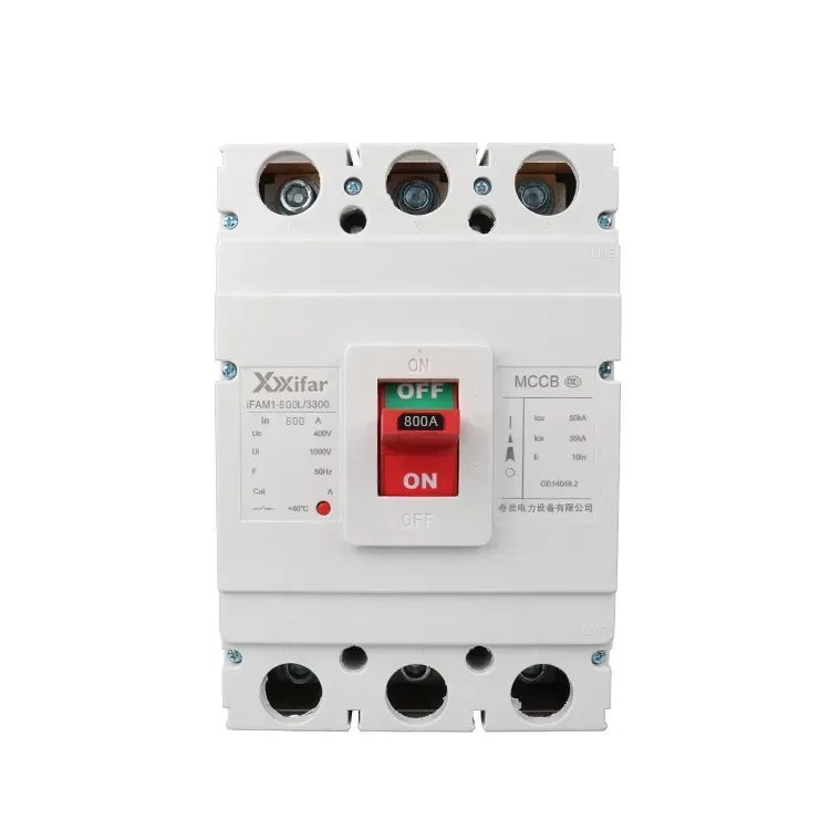 400v 800a मोल्डेड इन्सुलेटेड केस सर्किट ब्रेकर